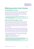 Making pension fund choices